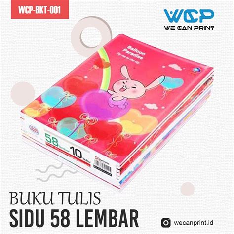 Jual Buku Tulis Sidu Lembar Buku Tulis Sinar Dunia Lembar Buku