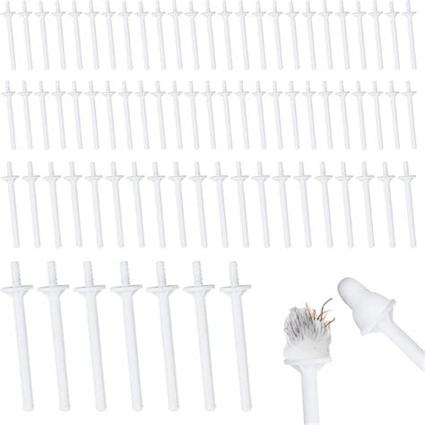 100 Pieces Nose Wax Sticks Disposable Nose Hair Removal Sticks Men