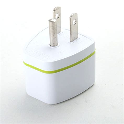 Holloyiver Universal Three Pin EU AU UK Germany To US Power Travel Plug