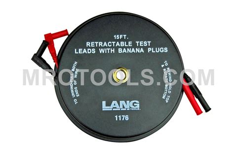 1176 Lang Retractable Test Lead Set 7 Piece