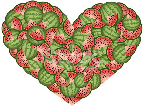 Watermelon Heart Shaped Stock Photo | Royalty-Free | FreeImages