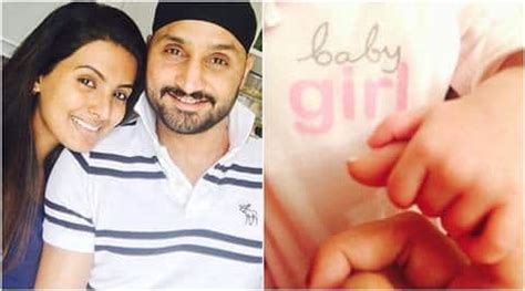 Geeta Basra Harbhajan Singh Share Adorable First Picture Of Daughter