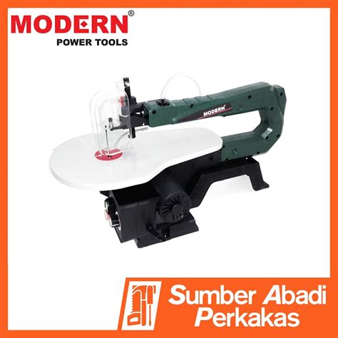 Jual MODERN M 400A Mesin Scroll Saw 16 Inch Gergaji Triplek Ukir Jigsaw