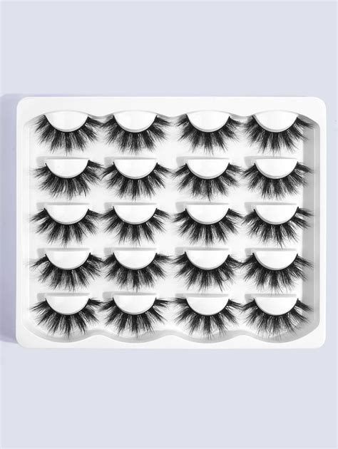 Magefy Magefy Pairs Of Natural Full False Eyelashes Fluffy Slim For