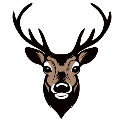 Deer Face Clipart Transparent Background 24043964 Png