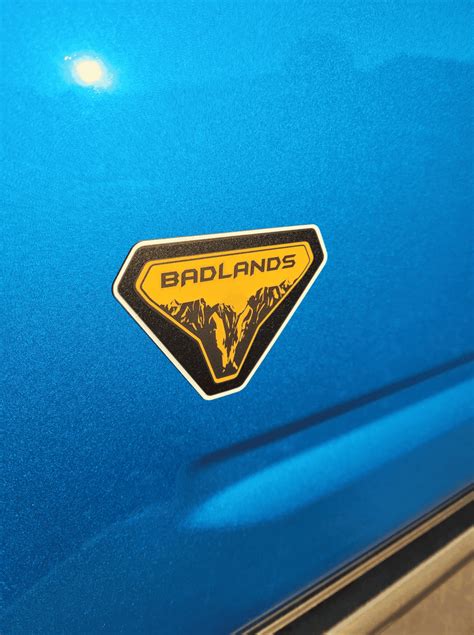 Badlands Badge Color? | 2021+ Ford Bronco Sport Forum ...