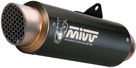 MIVV Mivv Gp Pro Slip On Carbon Titan Black Steel