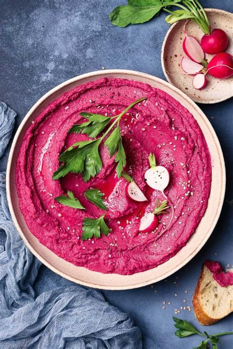 Rote Beete Hummus Selber Machen Ganz Einfach Vegan Und Glutenfrei