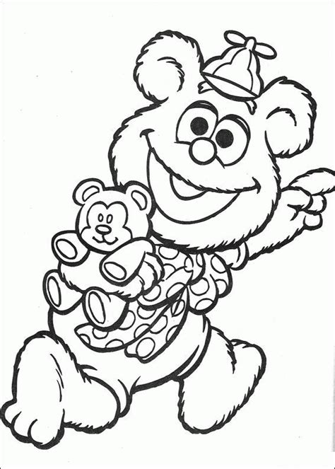 Muppets baby Coloring Pages - Coloringpages1001.com