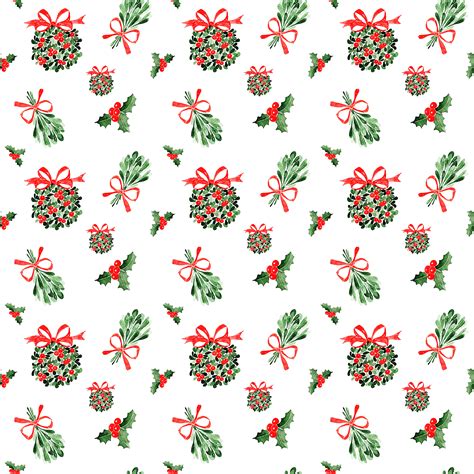 Christmas Background Pattern Paper Patterns On Creative Market