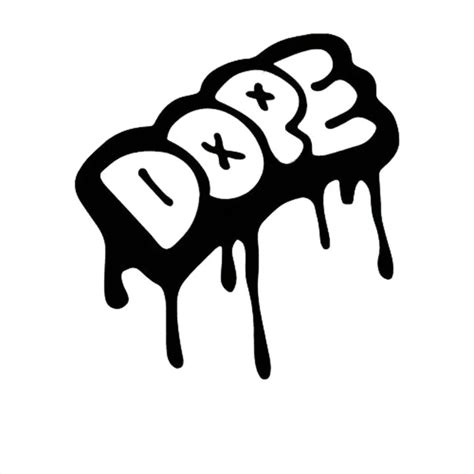 Buy 127134cm Graffiti Drip Style Dope Funny Car