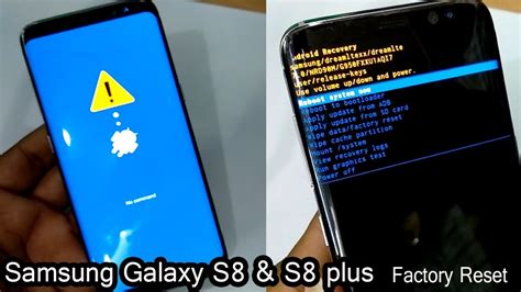 Samsung Galaxy S8 And S8 Plus Hard Reset Pattern Unlock Factory Reset Youtube