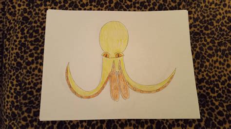 Yellow Octopus by kimtieu1995 on DeviantArt