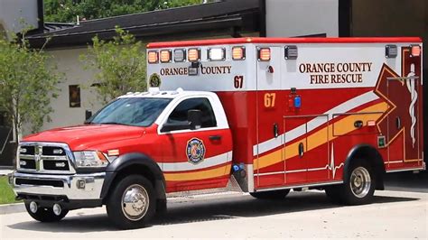 Tones Rescue Responding Orange County Fire Rescue Department