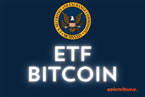 Approbation D Un ETF Bitcoin Spot Les Experts N Y Croient Pas Trop