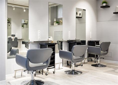 Premium Photo | Hair salon interior modern beauty shop after renovation