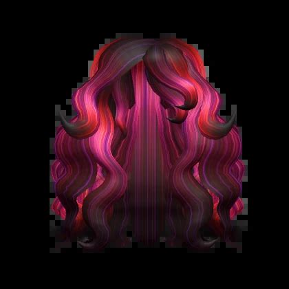 Wavy Mermaid Hair In Red Roblox Item Rolimon S