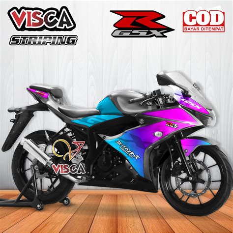 Jual Stiker Striping Gsx R Variasi Bunglon Shopee Indonesia