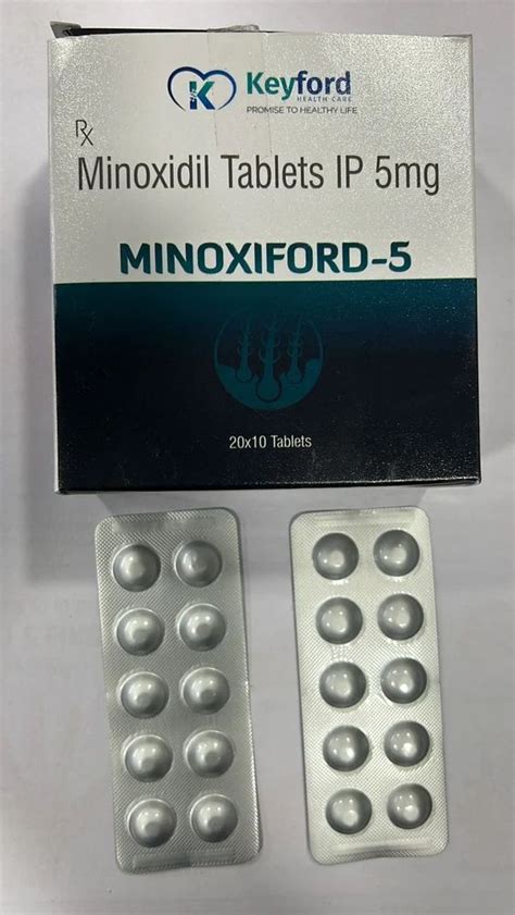 Minoxidil Tablets Ip Mg At Rs Stripe Minoxidil Tablet In Nagpur