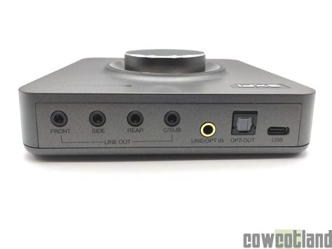 Test DAC Creative Sound Blaster X4 La Carte Son Externe Ultime Pour