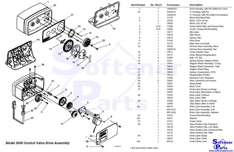 Fleck 5600 Valve And Parts