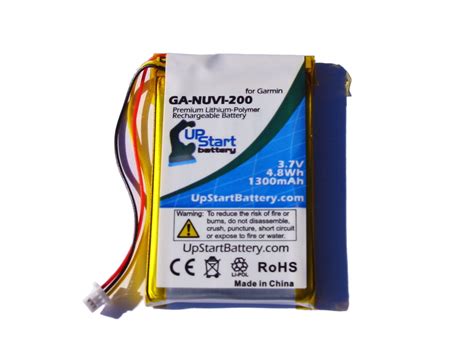 Garmin Nuvi 255 Battery - Replacement for Garmin GPS Navigator Battery ...