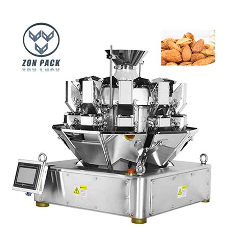 Automatic Weighing Salad Fruit Sticky Food Multihead Salad Combination