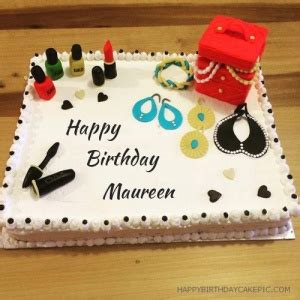 Maureen Happy Birthday Cakes Pics Gallery