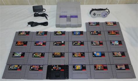 Search Collect On Twitter Huge Super Nintendo Snes Console Bundle