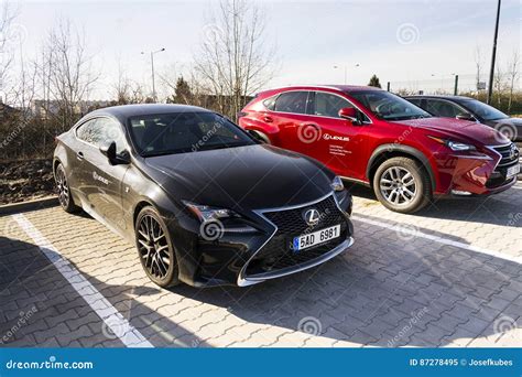 Lexus Cars in Front of Dealership Building on February 25, 2017 in ...