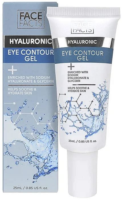 Gel hydratant à l acide hyaluronique pour contour des yeux Face Facts