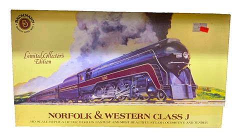 Ho Bachmann Norfolk And Western Class J 4 8 4 Locomotive And Tender 610 Ebay