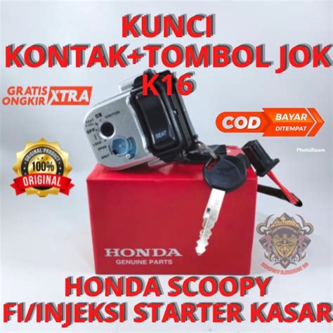 Jual Kunci Kontak Jok K Honda Scoopy Fi Kualitas Asli Original Honda