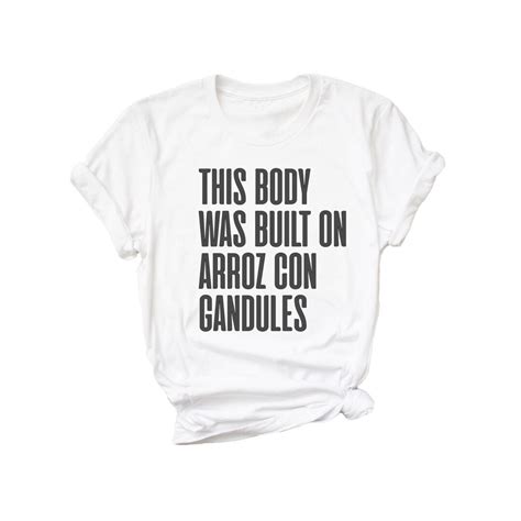 Built On Arroz Con Gandules T Shirt Etsy