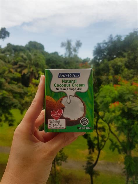 FairPrice Natural Coconut Cream Reviews Abillion