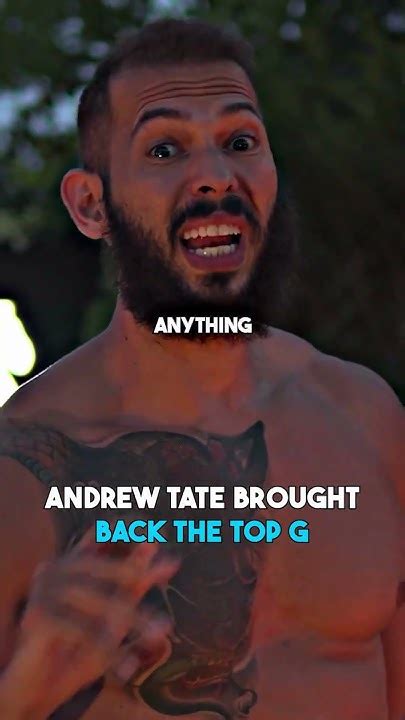 Andrew Tate Comeback Of Top G Shorts Topg Mindset Motivation Top G