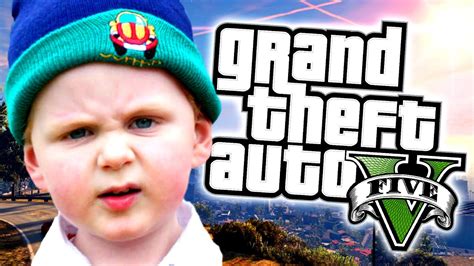 Squeaker Thug Trolling On Gta 5 Grand Theft Auto 5 Little Kid Voice