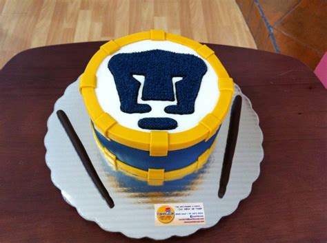 Pumas Cake Pasteles De Fondant Pastel Futbol Pasteles