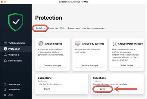 Ajouter Une Exception Antivirus Dans Bitdefender Antivirus Pour Mac