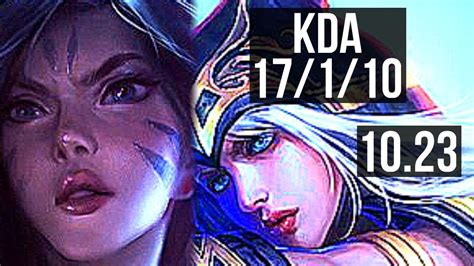 Kai Sa And Soraka Vs Ashe And Janna Adc 17 1 10 Legendary 400 Games Euw Grandmaster V10