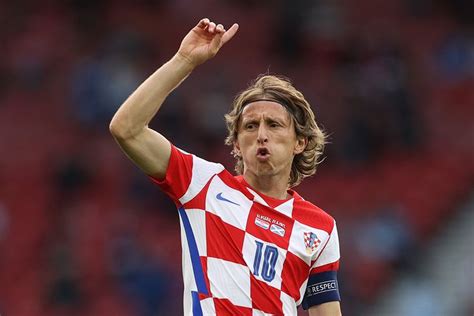 Man Of The Match Euro 2020 Kroasia Vs Skotlandia Luka Modric Bola Net