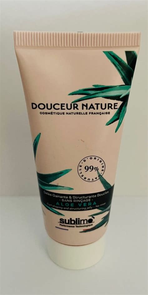 Gel E Gainante Et Structurante Boucles Sublimo Douceur Nature Aloe Vera