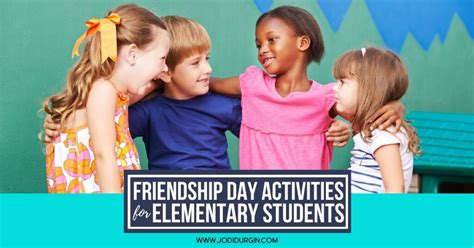 Friendship Day Activities for Elementary Students in 2025 - Teaching ...