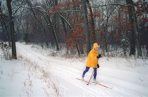 Huron Meadows Metropark - Ski Trails