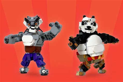 LEGO Kung Fu Panda Comes With A Posable Design A Jiggling Belly And A