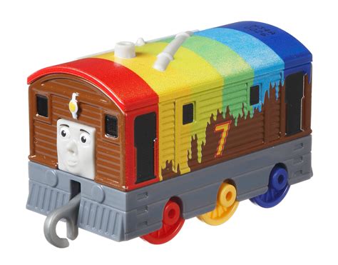 Thomas & Friends Metal Engine: Toby Multicolor Engine Train Play ...