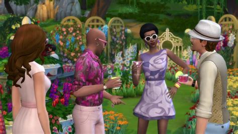 Create A Victorian Garden In The Sims Romantic Garden Stuff Simcitizens