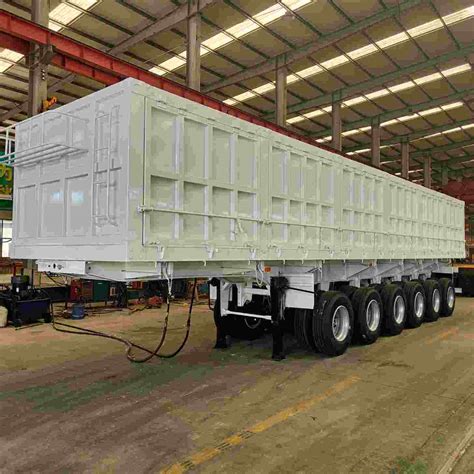 2 Axle 3 Axle 30 Tons 60 Ton Bulk Cargos Side Wall Dropside Semi