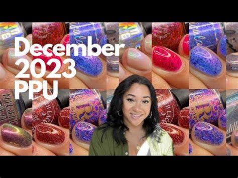 DECEMBER 2023 Polish Pick Up Theme MAKERS CHOICE Live Swatches