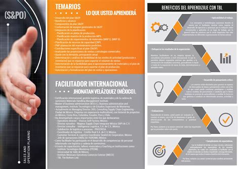 Planificación de ventas y operaciones S OP PPT